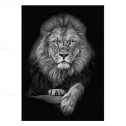 1pc Animal Wall Art Canvas Giraffe Elephant Posters And Prints Modern Wall Art Picture For Living Room No Frame