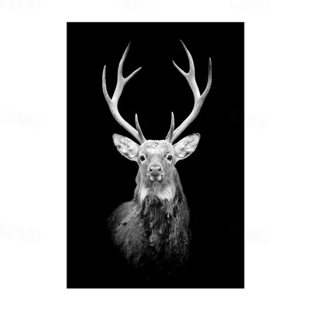 1pc Animal Wall Art Canvas Giraffe Elephant Posters And Prints Modern Wall Art Picture For Living Room No Frame