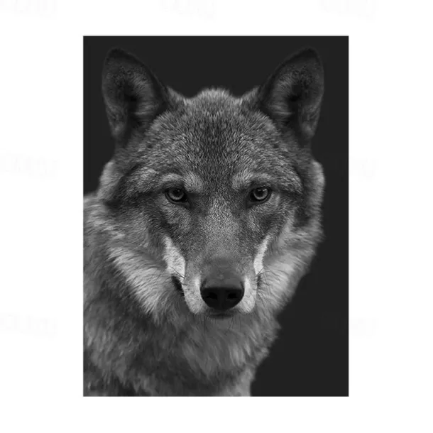 1pc Animal Wall Art Canvas Giraffe Elephant Posters And Prints Modern Wall Art Picture For Living Room No Frame