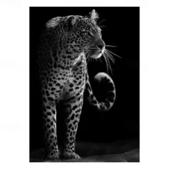 1pc Animal Wall Art Canvas Giraffe Elephant Posters And Prints Modern Wall Art Picture For Living Room No Frame