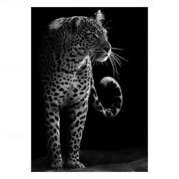 1pc Animal Wall Art Canvas Giraffe Elephant Posters And Prints Modern Wall Art Picture For Living Room No Frame