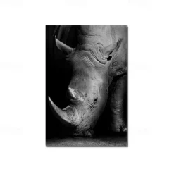 1pc Animal Wall Art Canvas Giraffe Elephant Posters And Prints Modern Wall Art Picture For Living Room No Frame