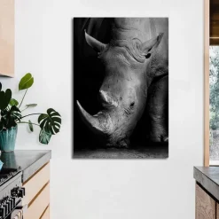 1pc Animal Wall Art Canvas Giraffe Elephant Posters And Prints Modern Wall Art Picture For Living Room No Frame