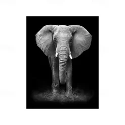 1pc Animal Wall Art Canvas Giraffe Elephant Posters And Prints Modern Wall Art Picture For Living Room No Frame