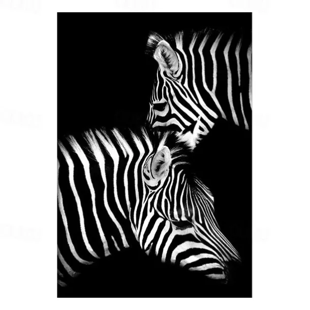 1pc Animal Wall Art Canvas Giraffe Elephant Posters And Prints Modern Wall Art Picture For Living Room No Frame