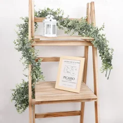 1PC artificial green plant artificial eucalyptus wreath vine 1.8m ins eucalyptus wall hanging simulation plant vine Wedding Decoration