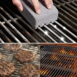 1pc BBQ Grill Cleaning Brick - Effortlessly Remove Grease & Stains from BBQ Racks & Tools - Kitchen Decorating Gadget