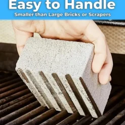 1pc BBQ Grill Cleaning Brick - Effortlessly Remove Grease & Stains from BBQ Racks & Tools - Kitchen Decorating Gadget