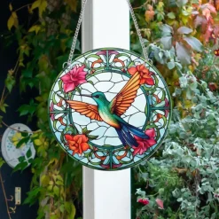 1pc Bird Wall Hanging Suncatcher for Home and Garden Decor - Perfect for Home Decor