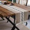 1pc, Bohemian Patchwork Burlap Table Runner - Farmhouse Style Doily for Country Weddings, Bridal Showers, and Dinner Parties - Perfect Home Decor