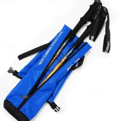 1PC Camping Outdoor Hiking Poles Backpack Adjustable Lightweight Trekking Poles with Anti-Shock Absorbing Feature Ergonomic Handles for Comfortable Grip Ideal for Hiking, Trekking, and Outdoor Adventures