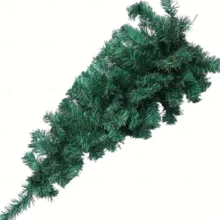 1pc Christmas Teardrop Swag Artificial Pine Swags Mailbox Swag Front Door Teardrop Wreath for Holiday Christmas Decoration 90cm