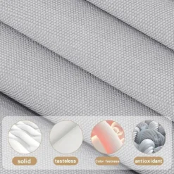 1pc Clothing And Quilt Storage Box, Oxford Cloth Foldable Storage Box With Visual Window, Large Capacity Storage Bin For Storing Comforter, Bedding, Blanket, Toys, Snacks, Sundries, Etc