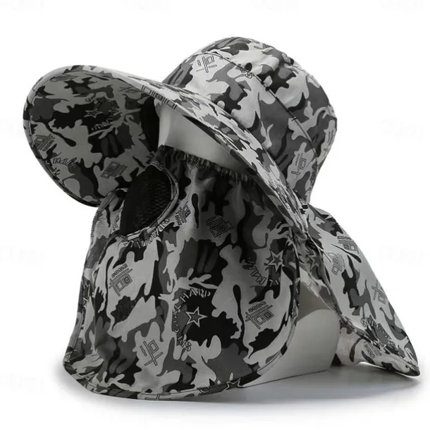 1pc Cooling Sun Hat - Summer Camping & Hiking Hat - Evaporative Cooling Technology & Breathable Mesh