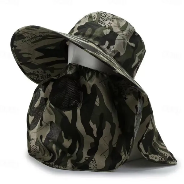 1pc Cooling Sun Hat - Summer Camping & Hiking Hat - Evaporative Cooling Technology & Breathable Mesh