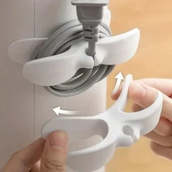 1pc, Cord Organizer For Appliances, Cord Keeper, Appliance Cord Winder, Cord Wrapper, Cord Holder Organizer Stick On Mixer, Blender, Coffee-Maker, Toaster, Pressure-Cooker