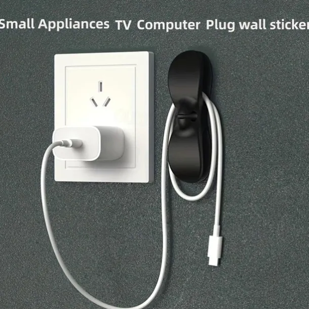 1pc, Cord Organizer For Appliances, Cord Keeper, Appliance Cord Winder, Cord Wrapper, Cord Holder Organizer Stick On Mixer, Blender, Coffee-Maker, Toaster, Pressure-Cooker