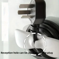 1pc, Cord Organizer For Appliances, Cord Keeper, Appliance Cord Winder, Cord Wrapper, Cord Holder Organizer Stick On Mixer, Blender, Coffee-Maker, Toaster, Pressure-Cooker