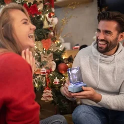 1pc 3D Rose Crystal Ball with LED Color Lamp, Romantic I Love You Roses Night Light, Thanksgiving Christmas Day, Mother's Day, Birthday Gifts for Girlfriend, Wife, Mother or Friendship, Valentines