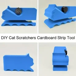 1pc DIY Cat Scratch Board Cutter Tool - Manual Cardboard Cutting Device with Sharp Edge Creation for Scratch Boards, Boxes, Gift Decorations - Safe for Cats, Easy-to-Use Household Crafting Tool