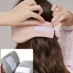 1pc Dual-use Double-sided Eye Mask, Blackout Sleep Eye Mask, Nap Viscose Eye Mask, Soundproof Anti-noise Simple Solid Color