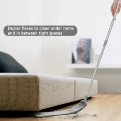 1pc Dust Cleaner, Microfiber Duster, Retractable Gap Dust Cleaning Artifact, Long Handle Microfiber Brush