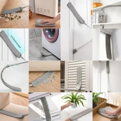 1pc Dust Cleaner, Microfiber Duster, Retractable Gap Dust Cleaning Artifact, Long Handle Microfiber Brush