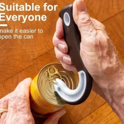 1pc Easy Open Ring Pull Can Opener, Easy Grip Opener, Ring-Pull Helper For Ring Pull Tab Cans Tins Bottles, Kitchen Gadgets, Kitchen Supplies, Kitchen Tools, Kitchen Stuff, Kitchen Utensils