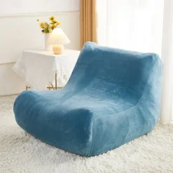 1PC Elastic Armless Floor Sofa Cover Lazy Boy Relax Couch Slipcover Stretch Single Sofa Cushion Cover for Living Room Home