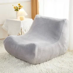 1PC Elastic Armless Floor Sofa Cover Lazy Boy Relax Couch Slipcover Stretch Single Sofa Cushion Cover for Living Room Home