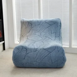 1PC Elastic Armless Floor Sofa Cover Lazy Boy Relax Couch Slipcover Stretch Single Sofa Cushion Cover for Living Room Home