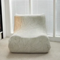 1PC Elastic Armless Floor Sofa Cover Lazy Boy Relax Couch Slipcover Stretch Single Sofa Cushion Cover for Living Room Home