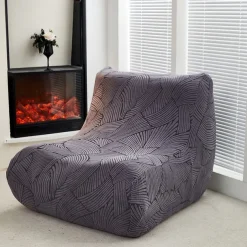 1PC Elastic Armless Floor Sofa Cover Lazy Boy Relax Couch Slipcover Stretch Single Sofa Cushion Cover for Living Room Home