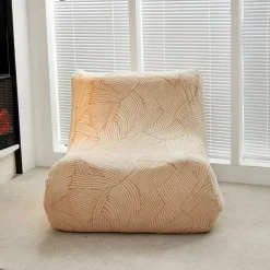 1PC Elastic Armless Floor Sofa Cover Lazy Boy Relax Couch Slipcover Stretch Single Sofa Cushion Cover for Living Room Home