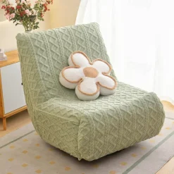 1PC Elastic Armless Floor Sofa Cover Lazy Boy Relax Couch Slipcover Stretch Single Sofa Cushion Cover for Living Room Home