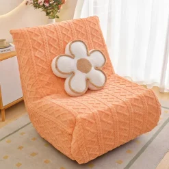 1PC Elastic Armless Floor Sofa Cover Lazy Boy Relax Couch Slipcover Stretch Single Sofa Cushion Cover for Living Room Home