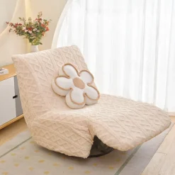 1PC Elastic Armless Floor Sofa Cover Lazy Boy Relax Couch Slipcover Stretch Single Sofa Cushion Cover for Living Room Home