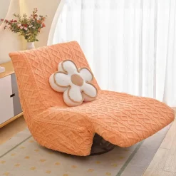 1PC Elastic Armless Floor Sofa Cover Lazy Boy Relax Couch Slipcover Stretch Single Sofa Cushion Cover for Living Room Home