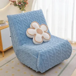 1PC Elastic Armless Floor Sofa Cover Lazy Boy Relax Couch Slipcover Stretch Single Sofa Cushion Cover for Living Room Home