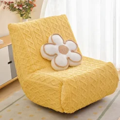 1PC Elastic Armless Floor Sofa Cover Lazy Boy Relax Couch Slipcover Stretch Single Sofa Cushion Cover for Living Room Home