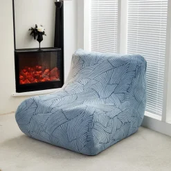 1PC Elastic Armless Floor Sofa Cover Lazy Boy Relax Couch Slipcover Stretch Single Sofa Cushion Cover for Living Room Home