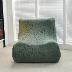 1PC Elastic Armless Floor Sofa Cover Lazy Boy Relax Couch Slipcover Stretch Single Sofa Cushion Cover for Living Room Home