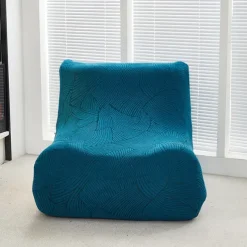 1PC Elastic Armless Floor Sofa Cover Lazy Boy Relax Couch Slipcover Stretch Single Sofa Cushion Cover for Living Room Home