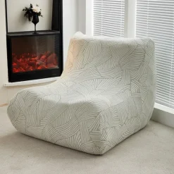 1PC Elastic Armless Floor Sofa Cover Lazy Boy Relax Couch Slipcover Stretch Single Sofa Cushion Cover for Living Room Home