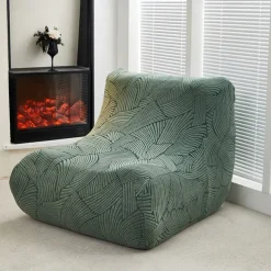 1PC Elastic Armless Floor Sofa Cover Lazy Boy Relax Couch Slipcover Stretch Single Sofa Cushion Cover for Living Room Home