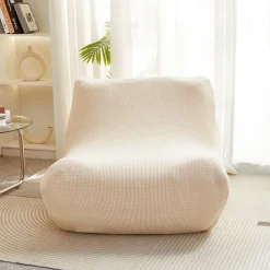 1PC Elastic Armless Floor Sofa Cover Lazy Boy Relax Couch Slipcover Stretch Single Sofa Cushion Cover for Living Room Home