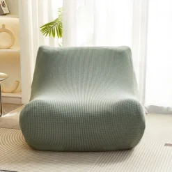 1PC Elastic Armless Floor Sofa Cover Lazy Boy Relax Couch Slipcover Stretch Single Sofa Cushion Cover for Living Room Home