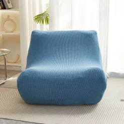 1PC Elastic Armless Floor Sofa Cover Lazy Boy Relax Couch Slipcover Stretch Single Sofa Cushion Cover for Living Room Home