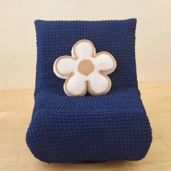 1PC Elastic Armless Floor Sofa Cover Lazy Boy Relax Couch Slipcover Stretch Single Sofa Cushion Cover for Living Room Home