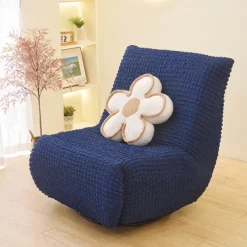 1PC Elastic Armless Floor Sofa Cover Lazy Boy Relax Couch Slipcover Stretch Single Sofa Cushion Cover for Living Room Home